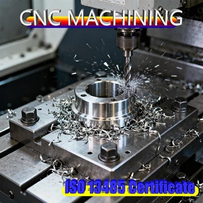 Fabricación personalizada de piezas de metal CNC para equipos industriales