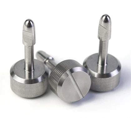 Piezas roscadas CNC de acero inoxidable pulidas